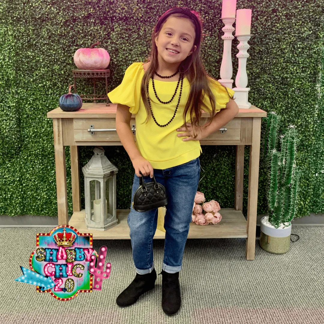 Children's High Rise 'Mom' Jeans