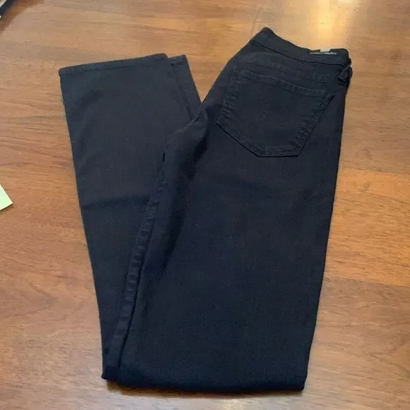 CITIZENS OF HUMANITY WOMENS LOW RISE AVA STRAIGHT LEG SKINNY JEANS BLACK SIZE 26