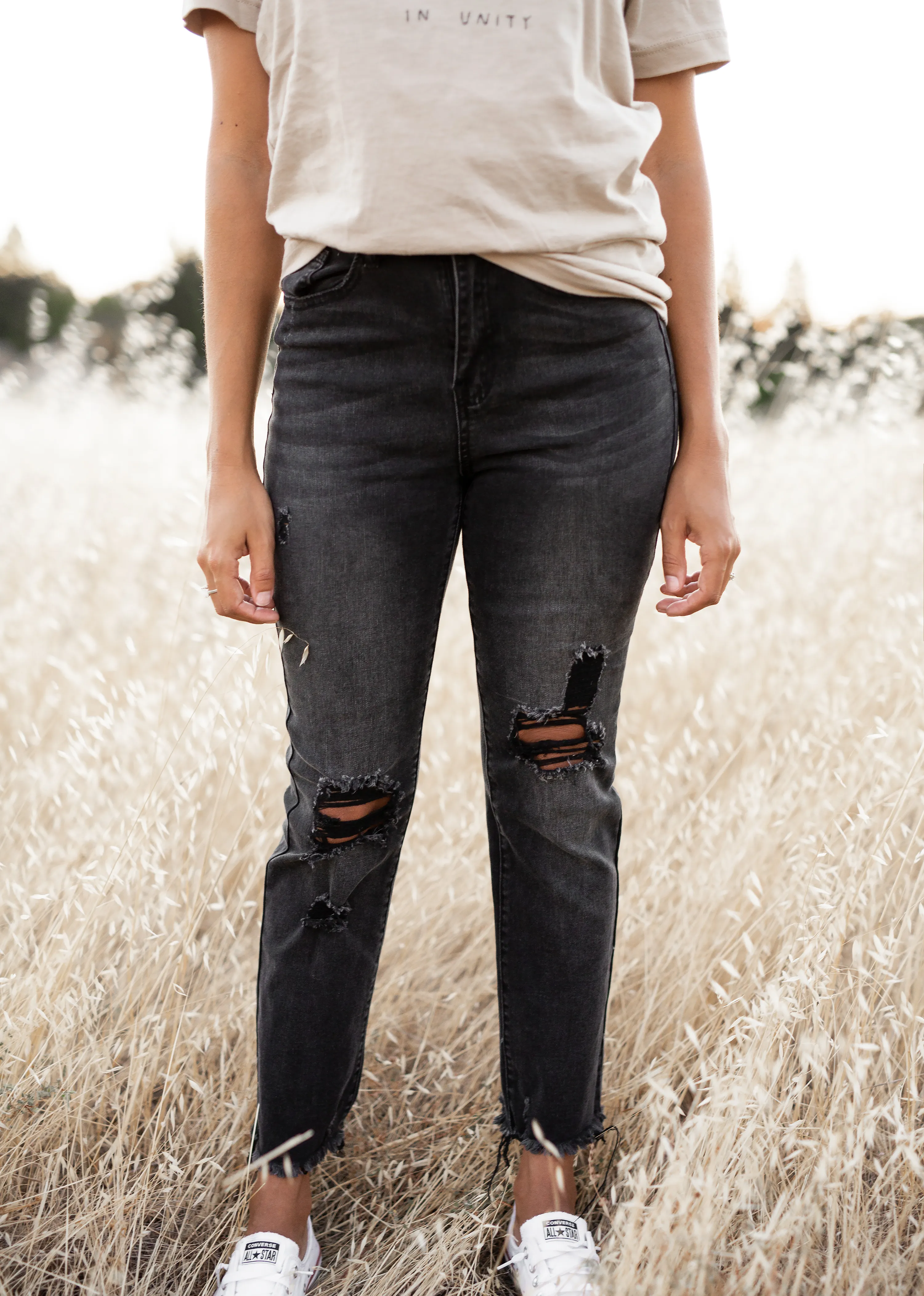 City mom high waisted jeans