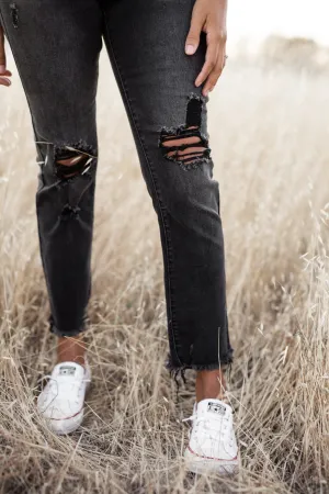 City mom high waisted jeans