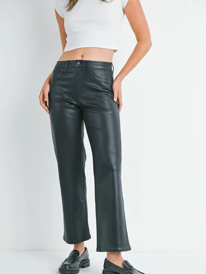Coated Straight Jeans | JBD
