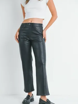 Coated Straight Jeans | JBD