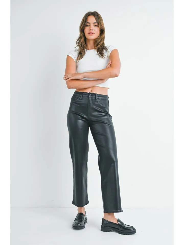 Coated Straight Jeans | JBD