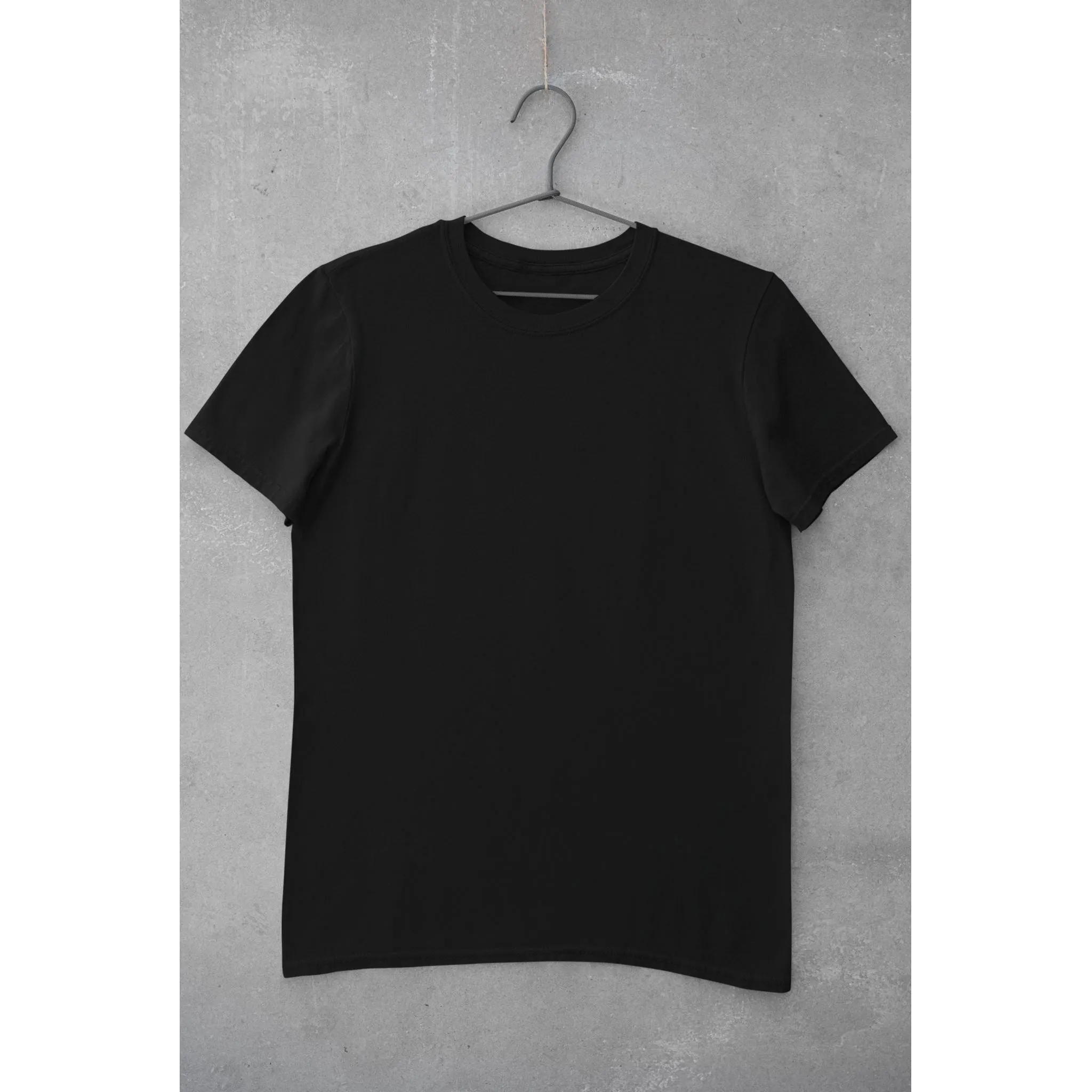 Crew Neck T-shirts Personalised with Your  Text On Front