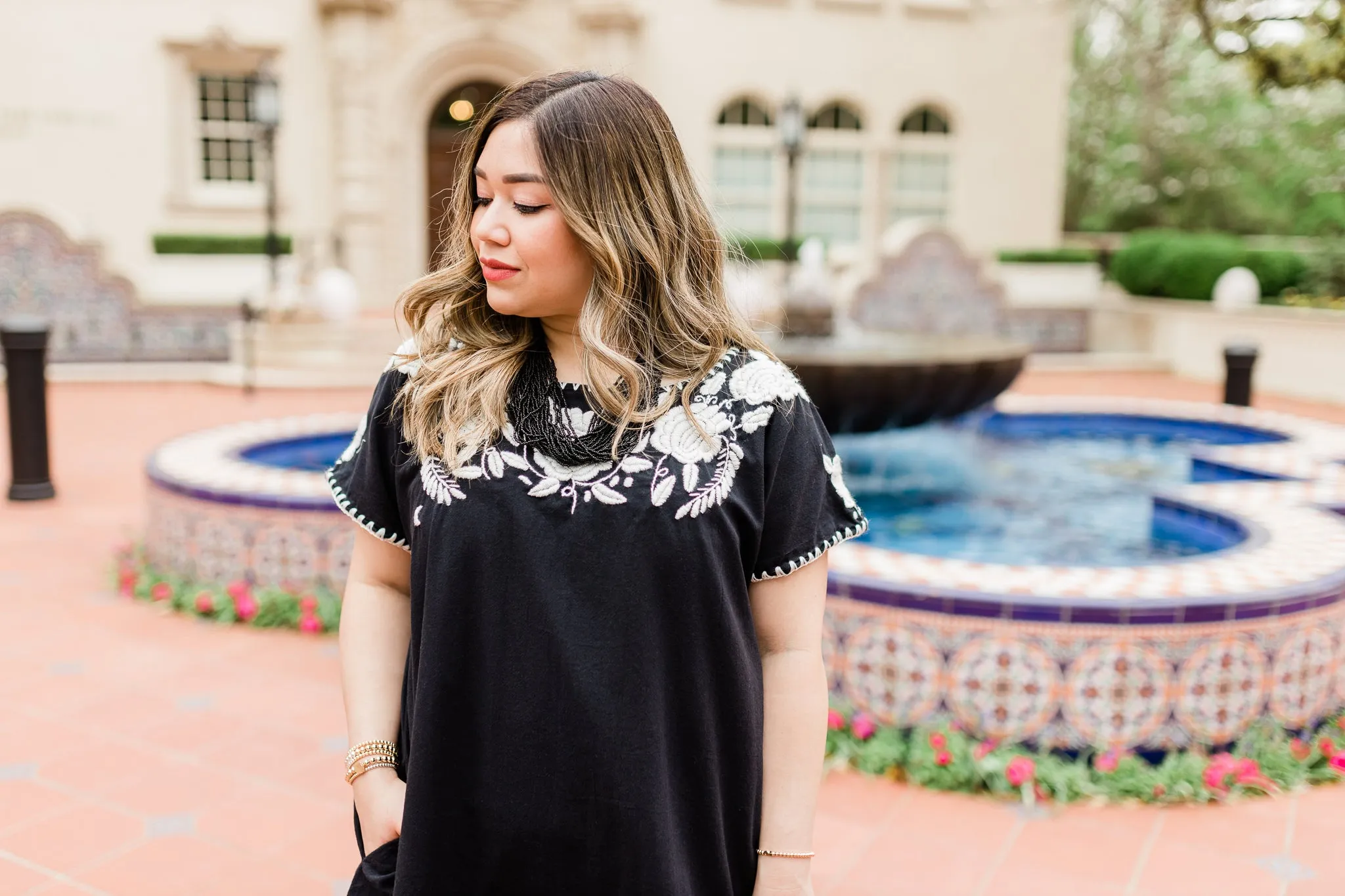 Dahlia Dress | Midnight Black