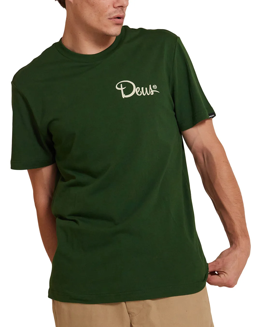 Deus Ex Machina Hefferlump Tee Hillside Green