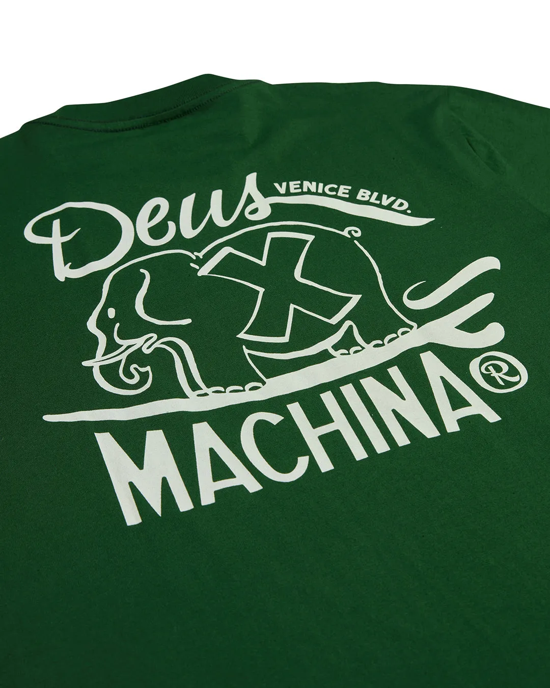 Deus Ex Machina Hefferlump Tee Hillside Green