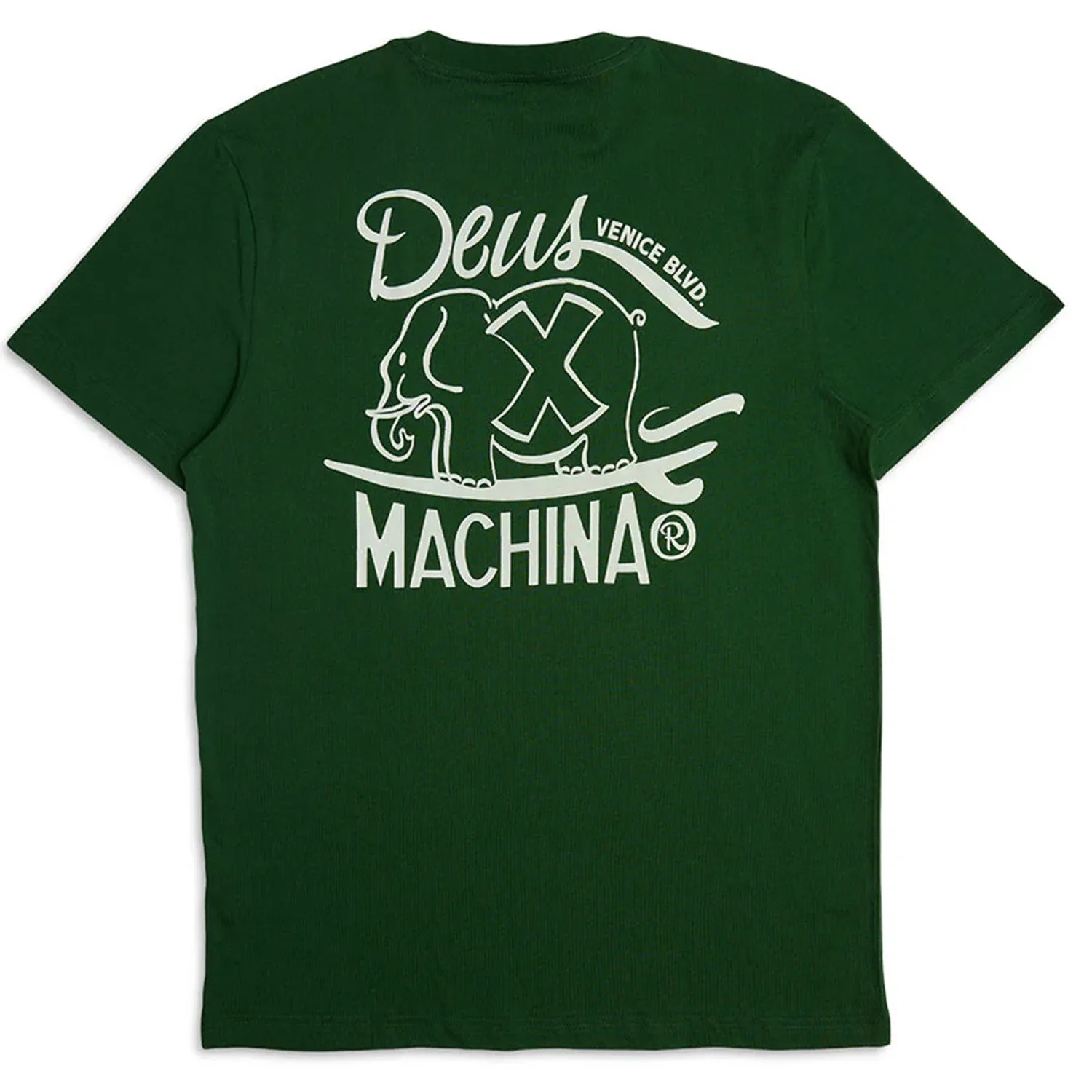 Deus Ex Machina Hefferlump Tee Hillside Green
