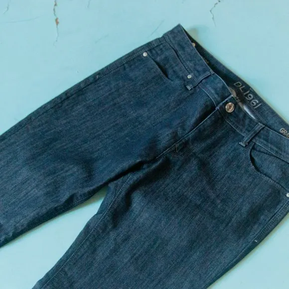DL1961 Grace Dark Wash High Rise Straight Leg Jeans Sz 32