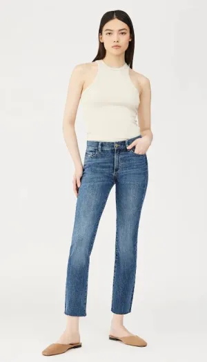 DL1961 - Mara Straight Mid-Rise Instasculpt Ankle Chancery