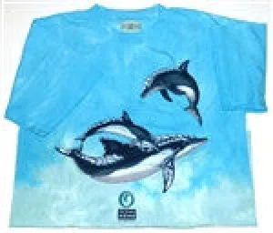 Dolphins Ocean T, Size Large