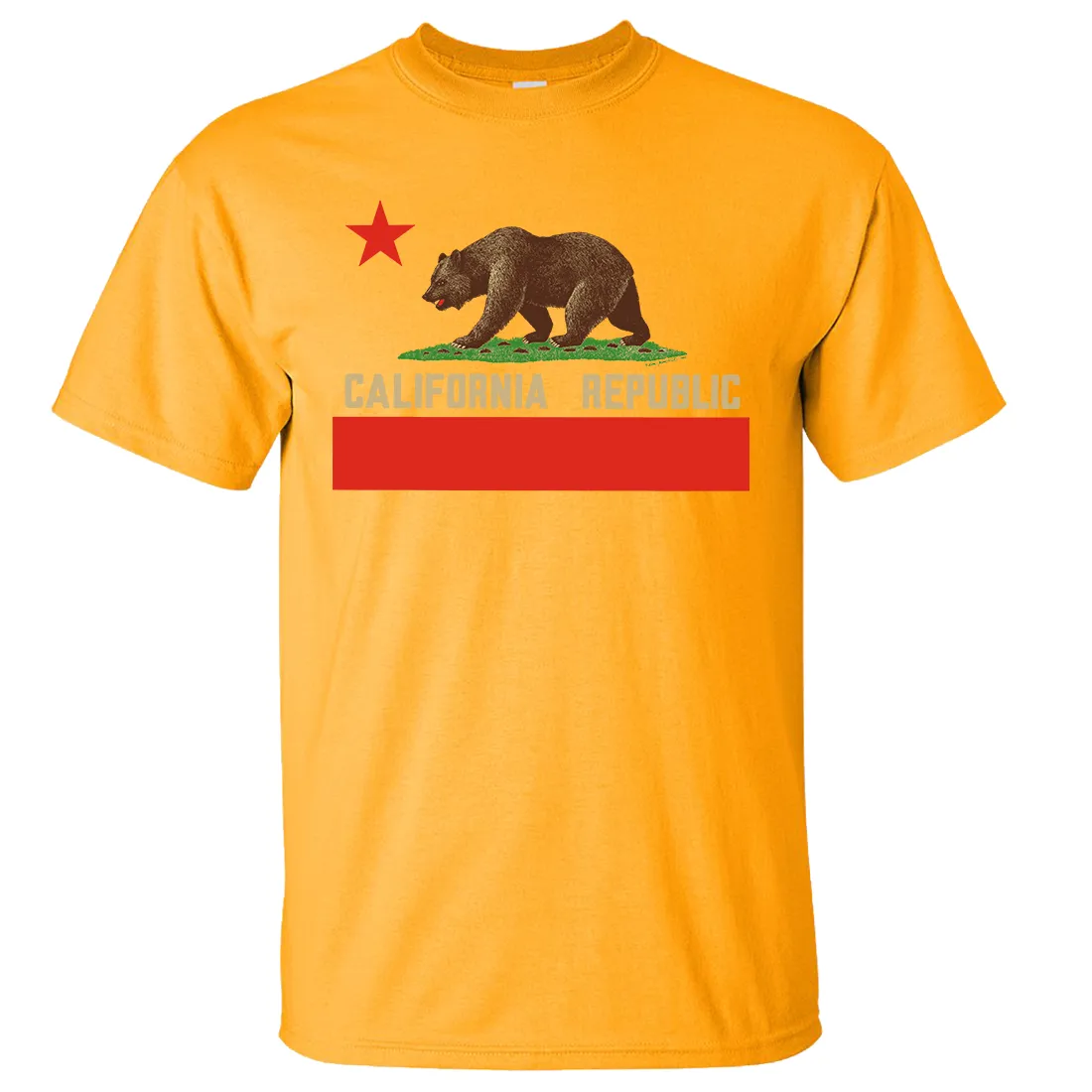 Don Pimentel California Republic Bear Flag Asst Colors T-shirt/tee