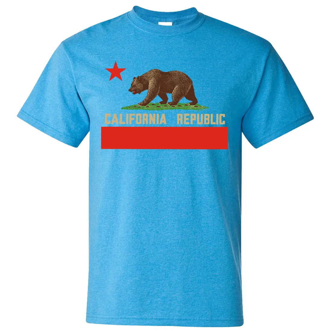 Don Pimentel California Republic Bear Flag Asst Colors T-shirt/tee