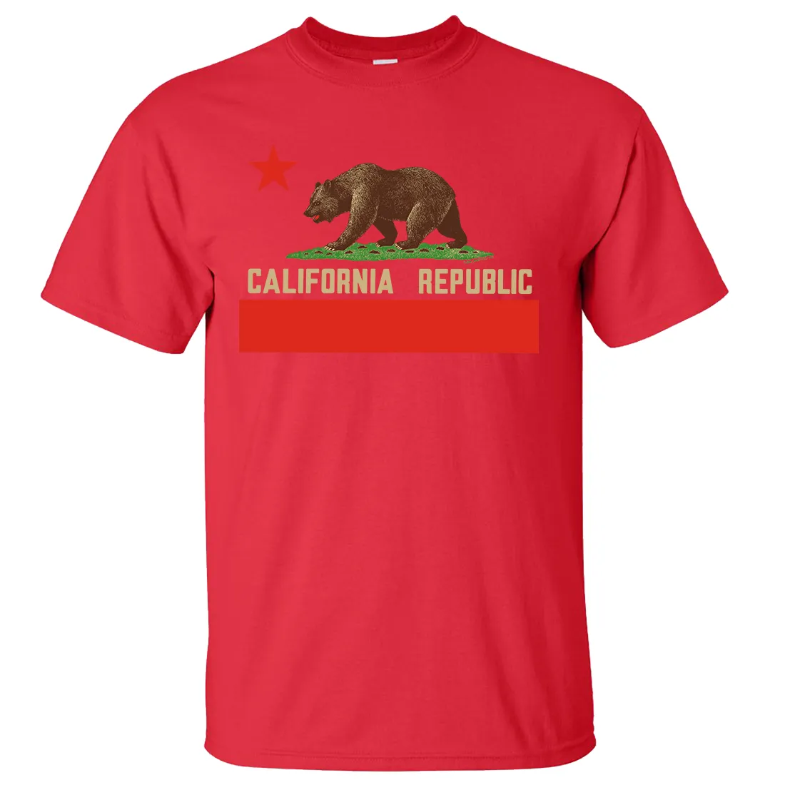 Don Pimentel California Republic Bear Flag Asst Colors T-shirt/tee