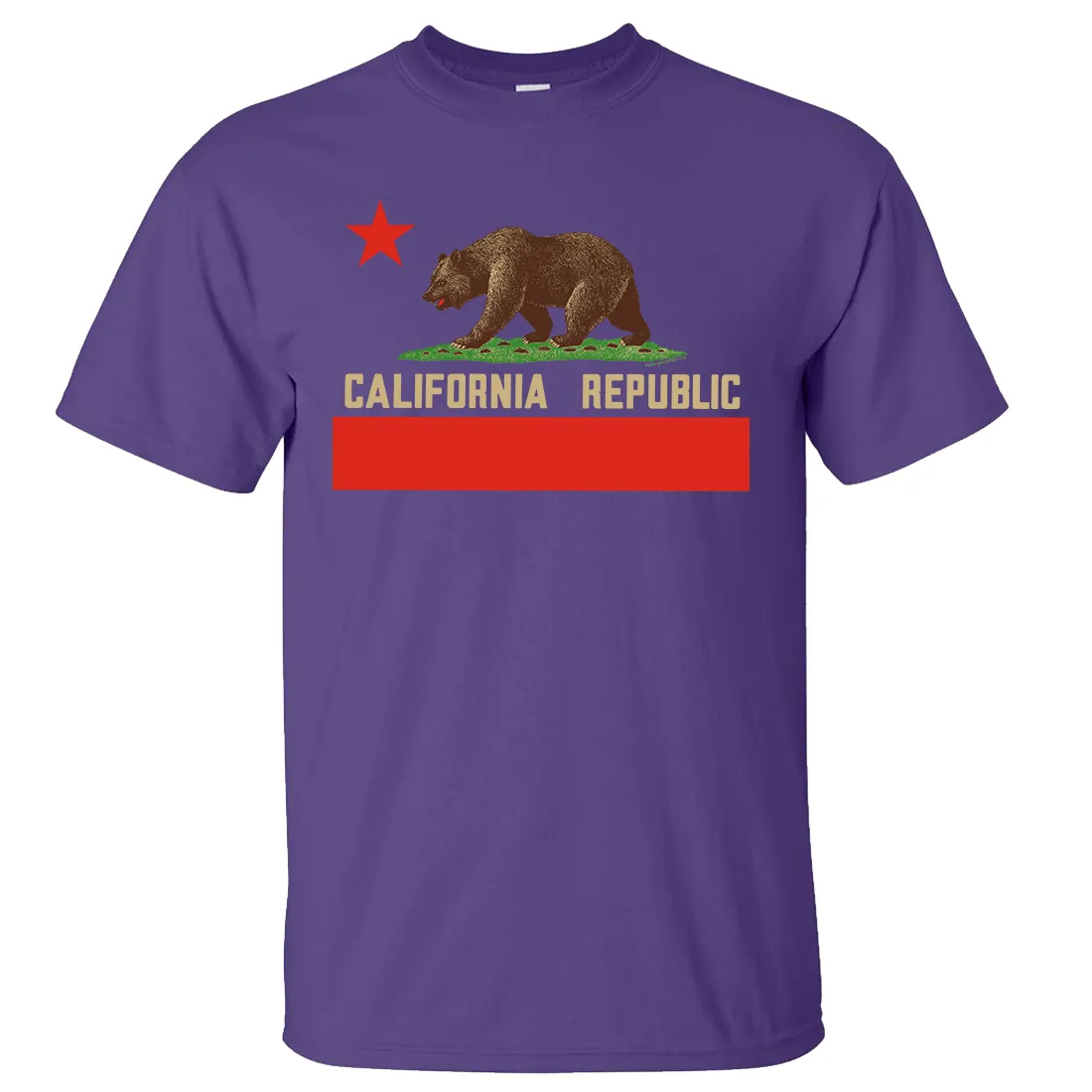 Don Pimentel California Republic Bear Flag Asst Colors T-shirt/tee