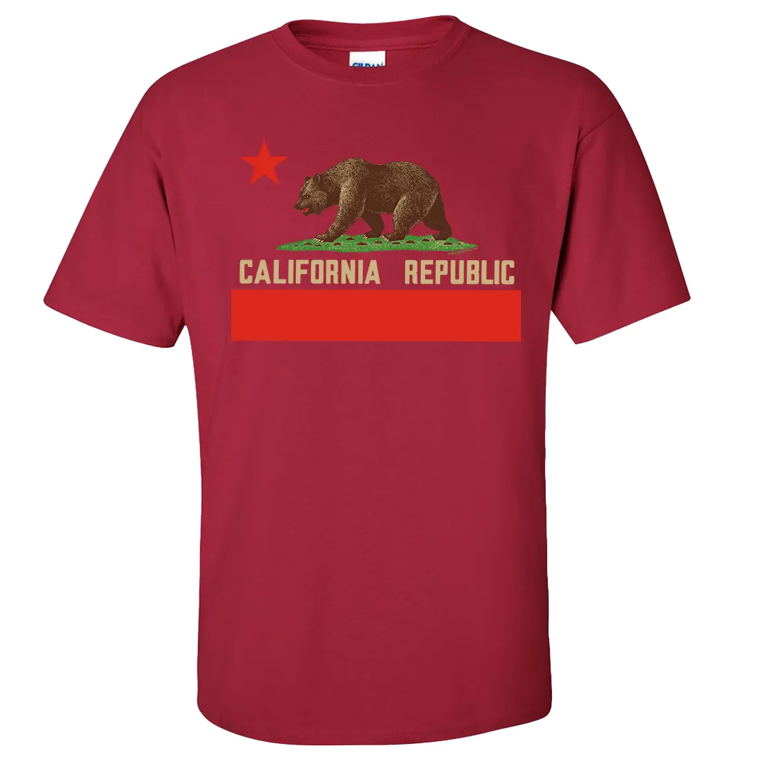 Don Pimentel California Republic Bear Flag Asst Colors T-shirt/tee