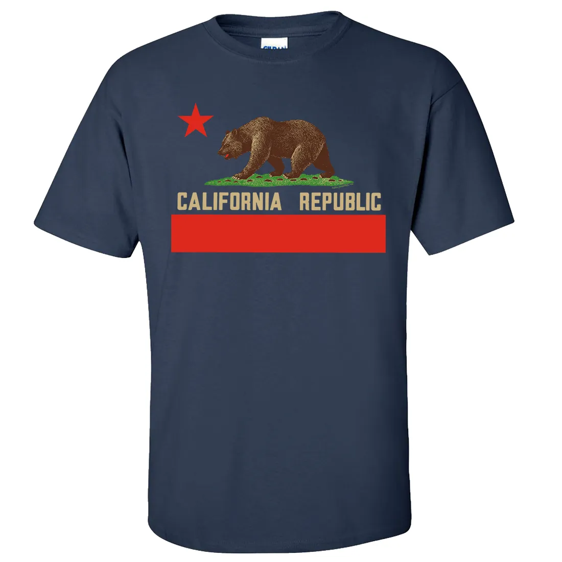 Don Pimentel California Republic Bear Flag Asst Colors T-shirt/tee