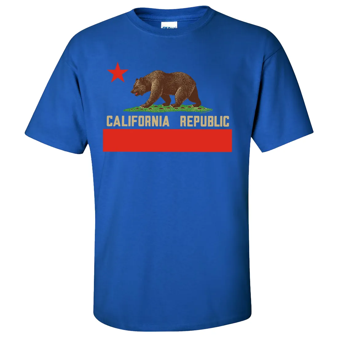 Don Pimentel California Republic Bear Flag Asst Colors T-shirt/tee