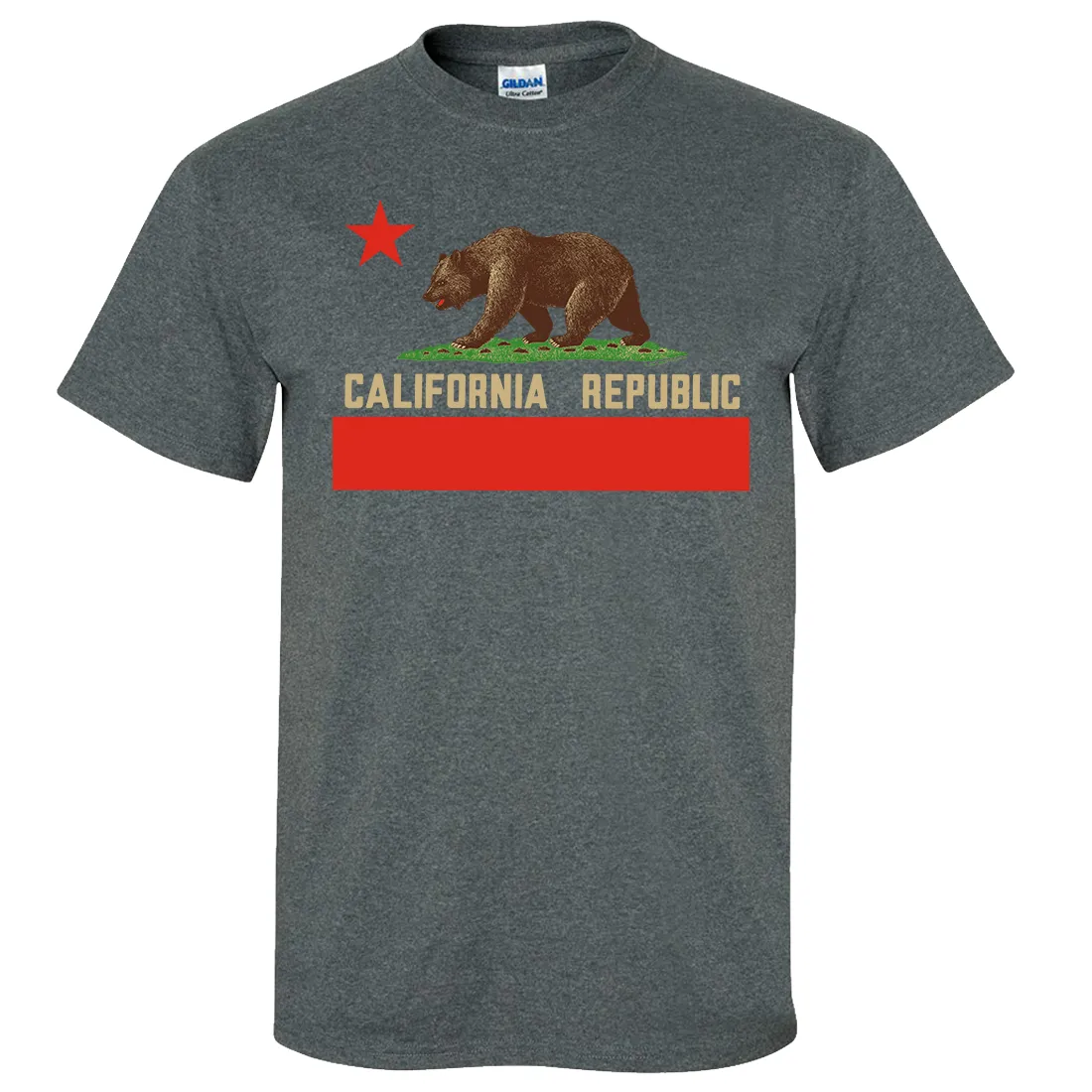 Don Pimentel California Republic Bear Flag Asst Colors T-shirt/tee