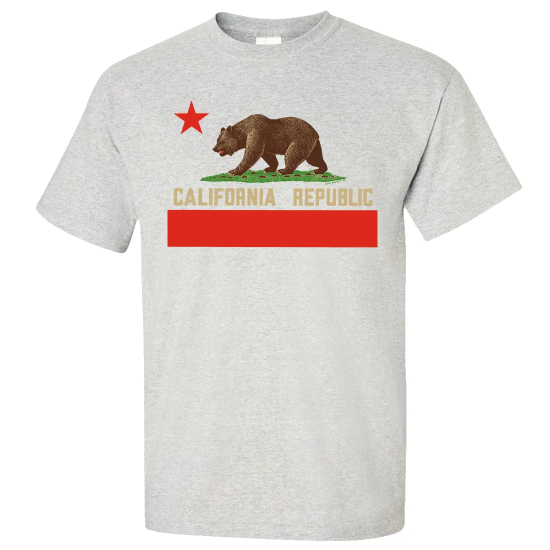 Don Pimentel California Republic Bear Flag Asst Colors T-shirt/tee