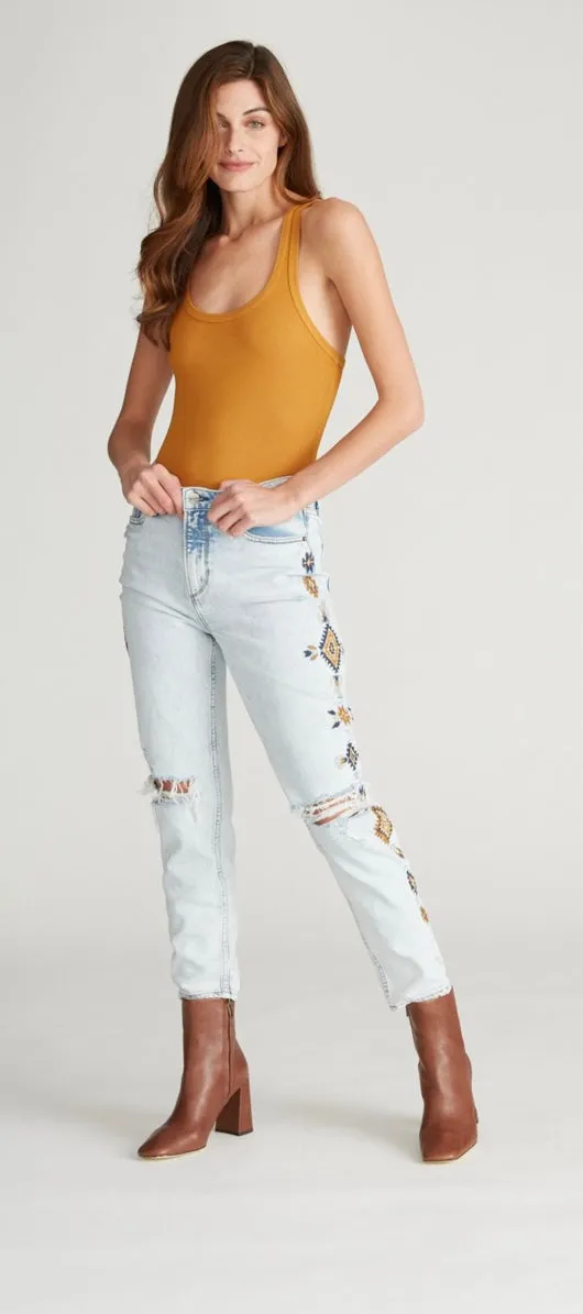 Driftwood Mona Mom Jean