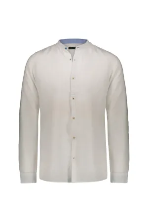 Easy Fit Summer Shirt In White
