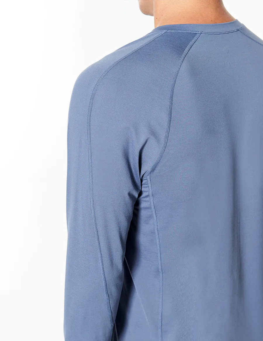 easyoga LESPIRO Excel Men's Long Sleeves - B34 Ash blue