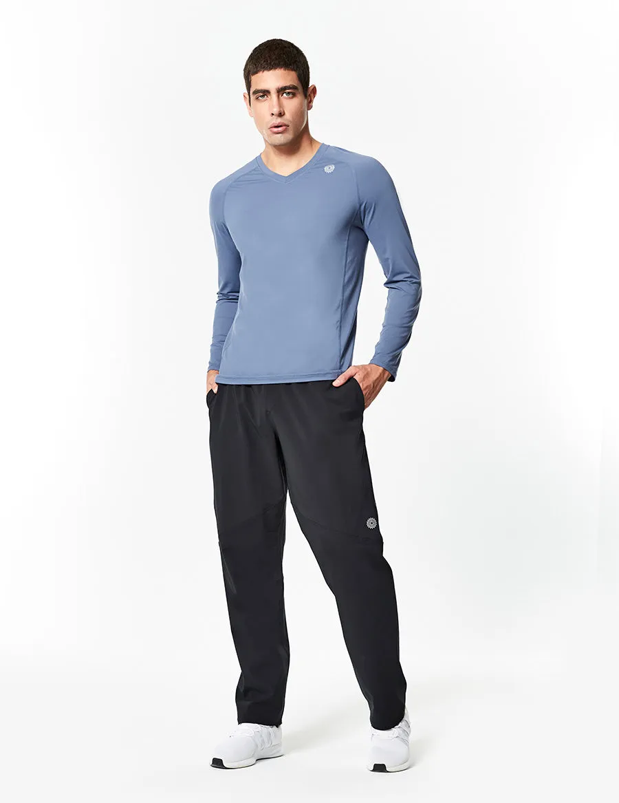 easyoga LESPIRO Excel Men's Long Sleeves - B34 Ash blue