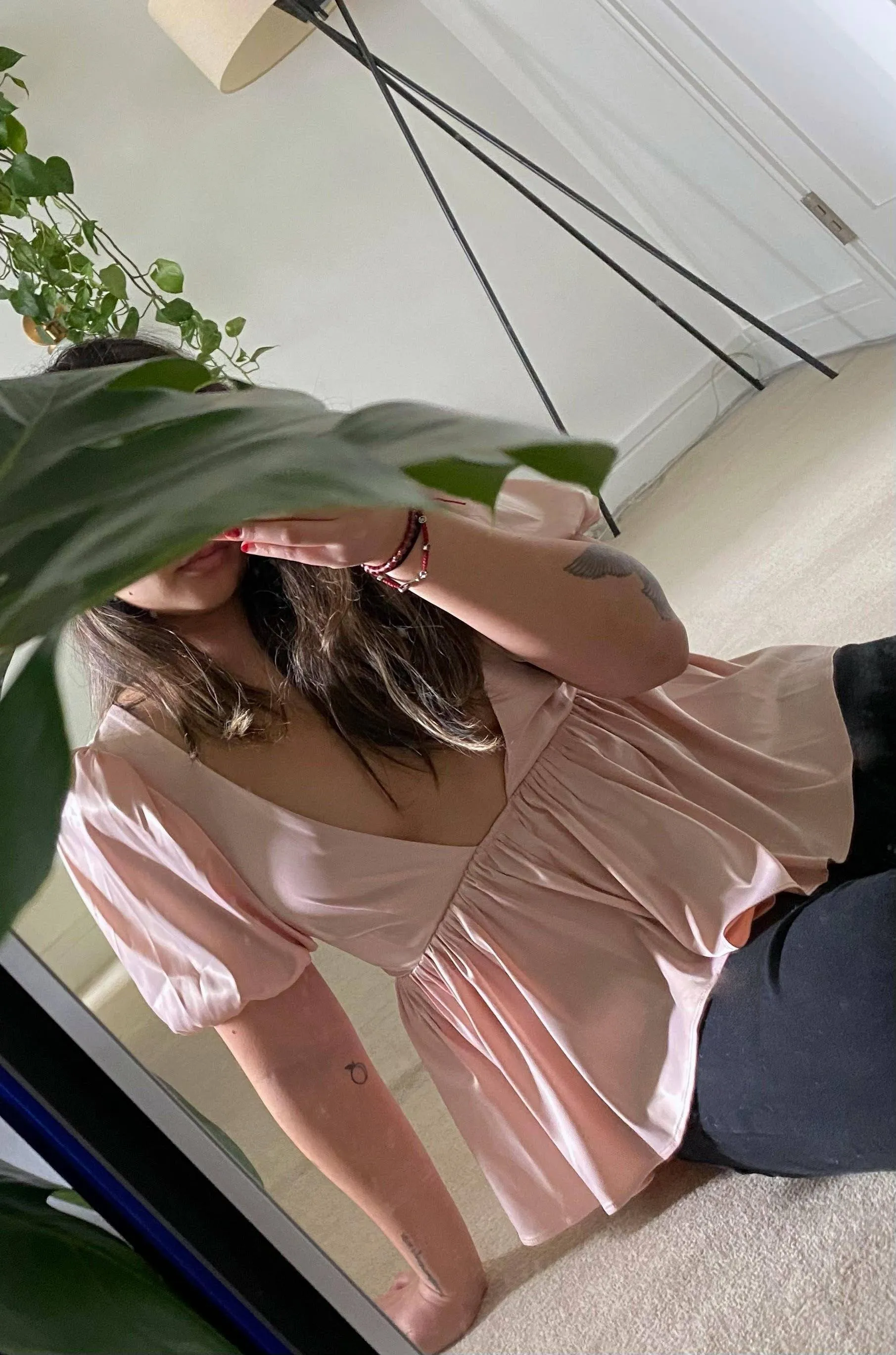 Eir Top | Slipper Pink