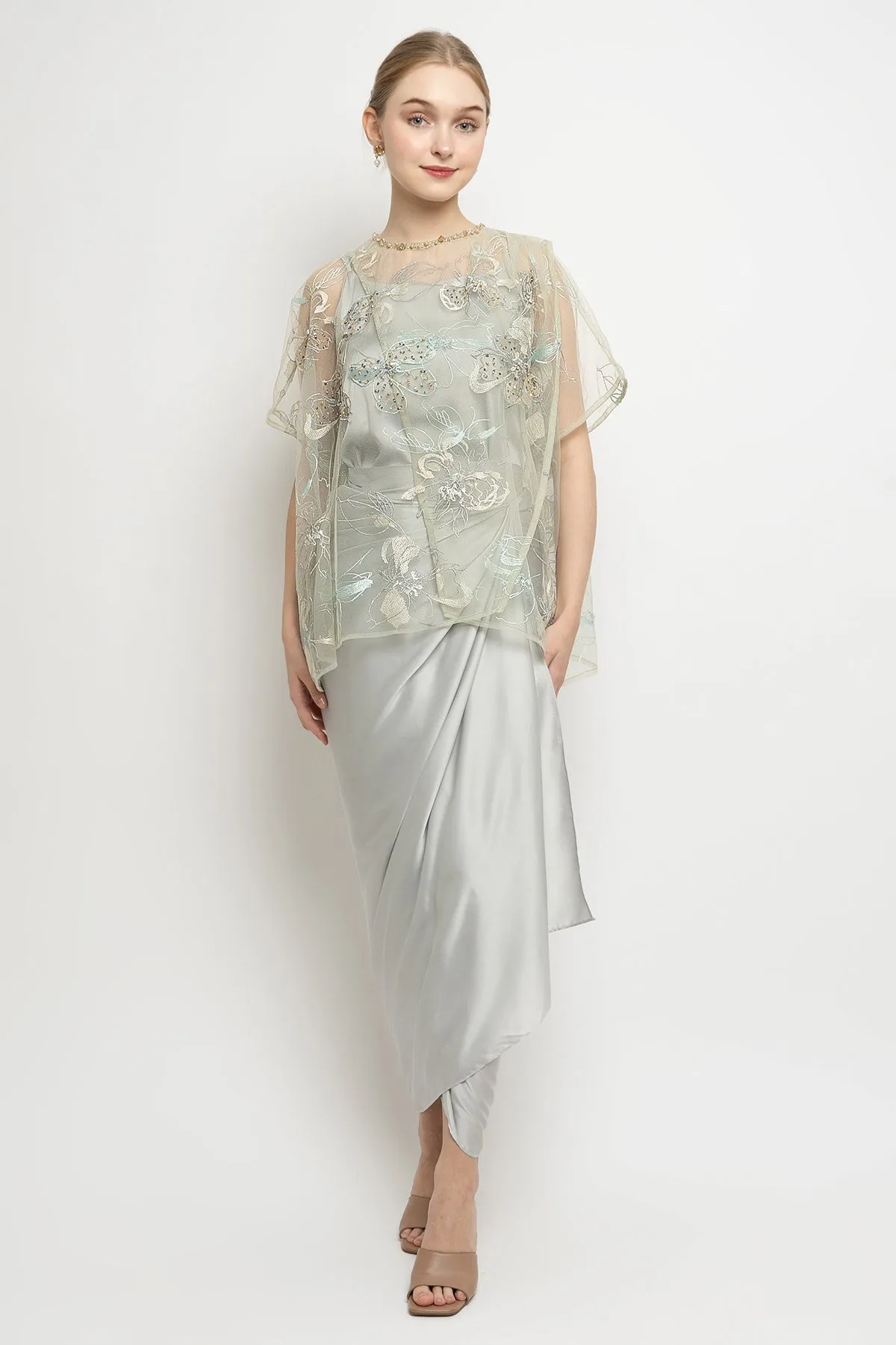 Eliza Top in Sage