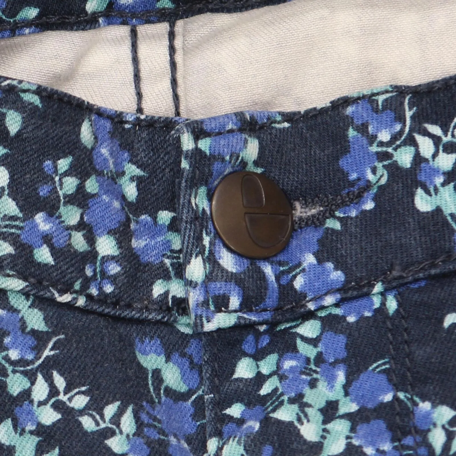 Else Womens Stretch Skinny Leg Jeans 1672359e17a697 Blue Floral 26
