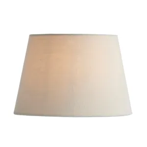 Endon 66205 Cici 1lt Shade Ivory linen mix fabric 40W E14 golf (Required)