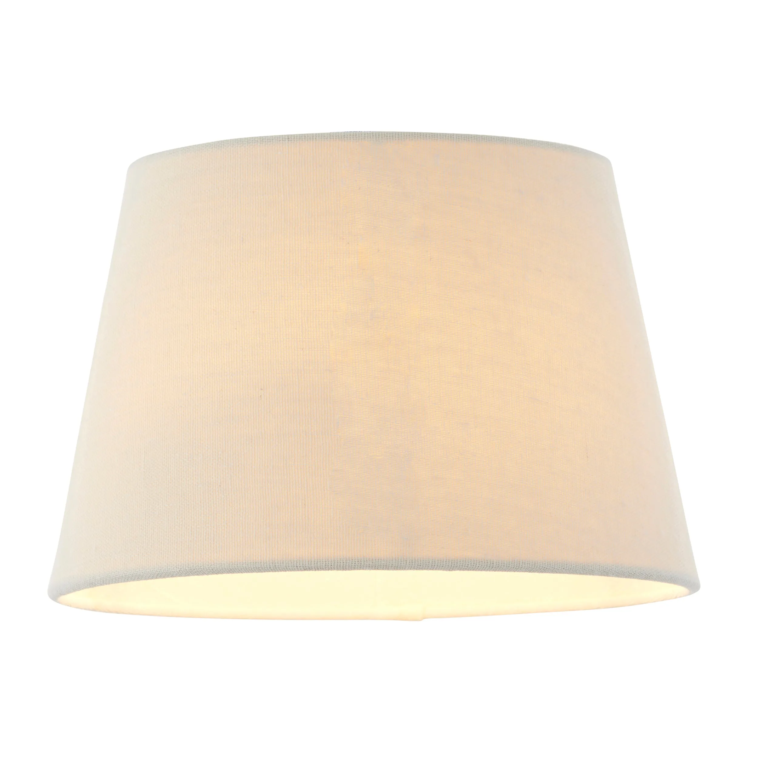 Endon 66205 Cici 1lt Shade Ivory linen mix fabric 40W E14 golf (Required)
