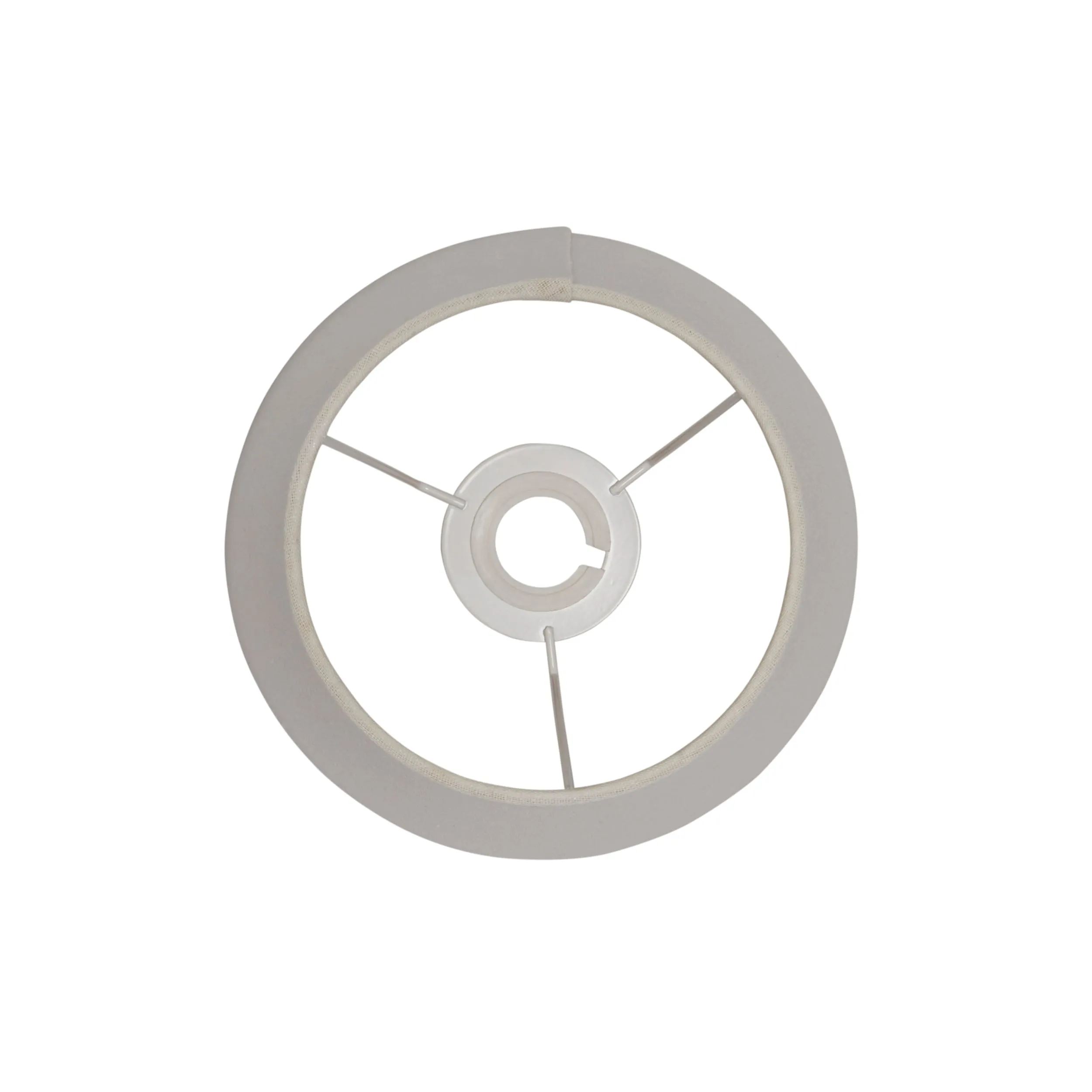 Endon 66205 Cici 1lt Shade Ivory linen mix fabric 40W E14 golf (Required)