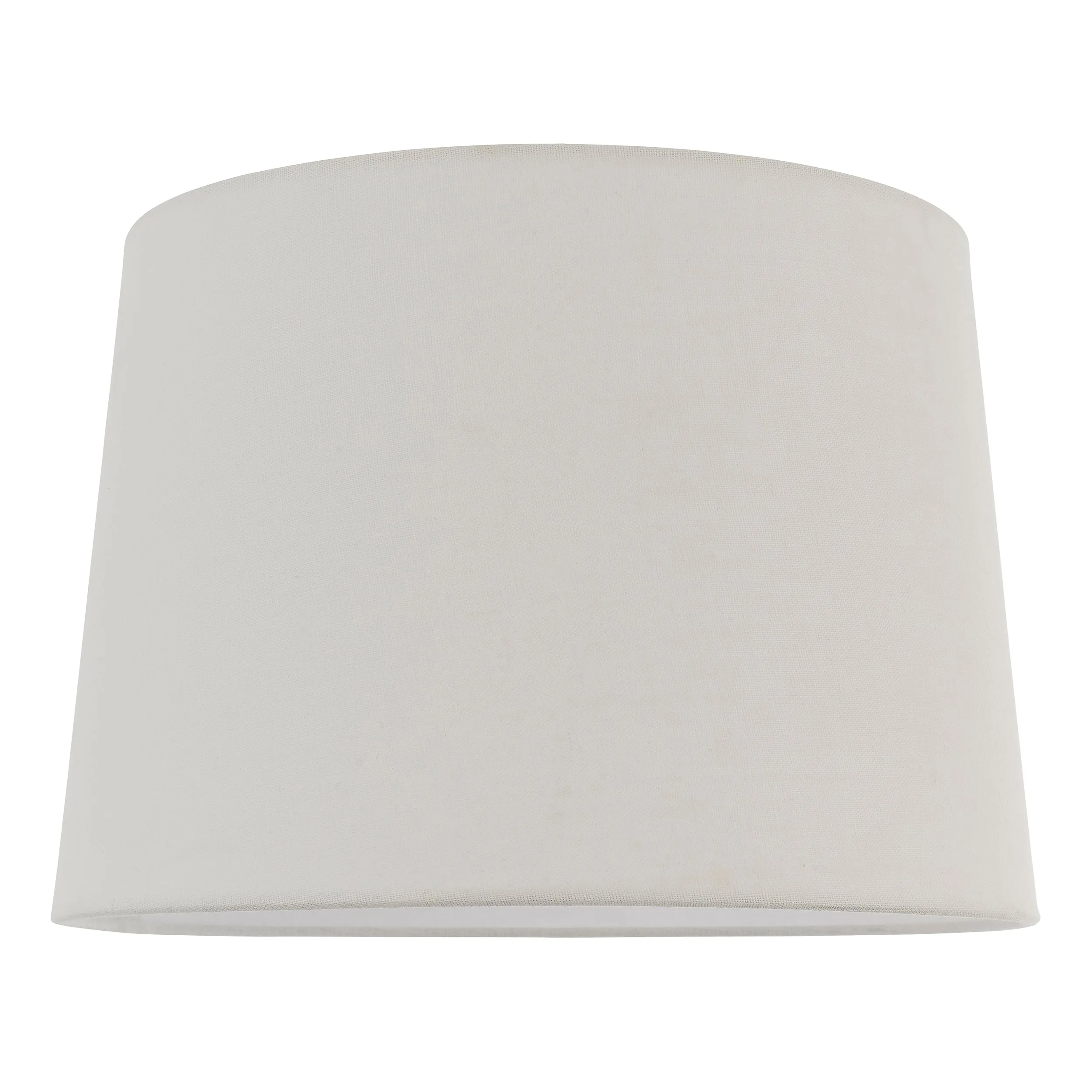 Endon 79638 Mia 1lt Shade Vintage white linen 60W E27 or B22 GLS (Required)