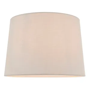 Endon 79638 Mia 1lt Shade Vintage white linen 60W E27 or B22 GLS (Required)