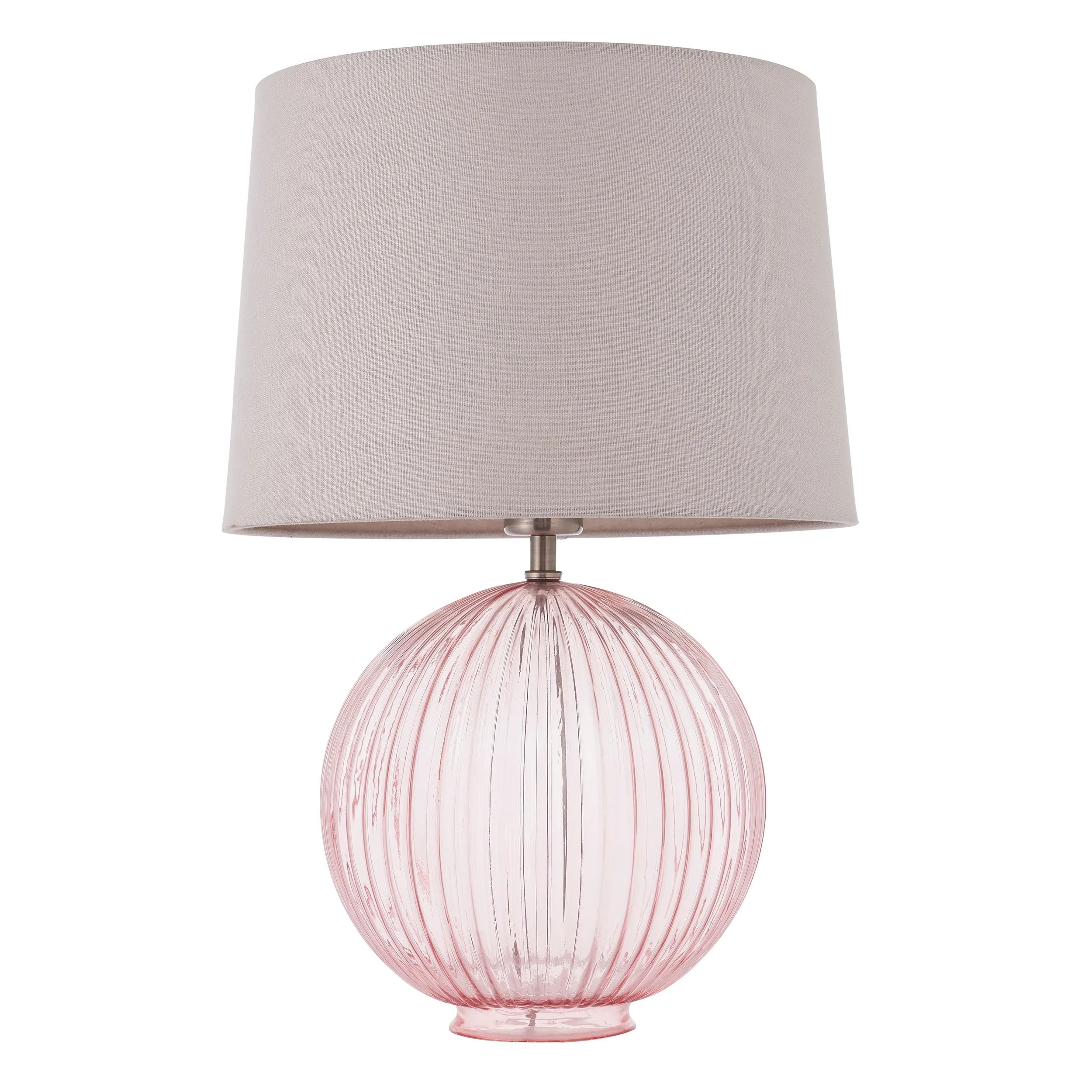 Endon 79642 Mia 1lt Shade Natural linen 60W E27 or B22 GLS (Required)