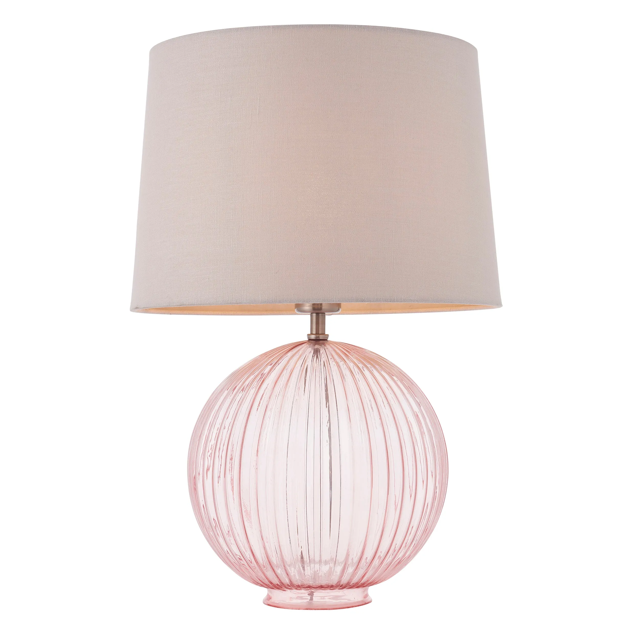 Endon 79642 Mia 1lt Shade Natural linen 60W E27 or B22 GLS (Required)