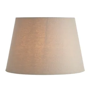 Endon CICI-12GRY Cici 1lt Shade Grey linen mix fabric 60W E27 or B22 GLS (Required)