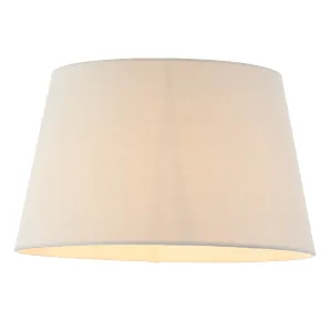 Endon CICI-14IV Cici 1lt Shade Ivory linen mix fabric 60W E27 or B22 GLS (Required)