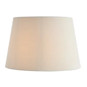 Endon CICI-16IV Cici 1lt Shade Ivory linen mix fabric 60W E27 or B22 GLS (Required)