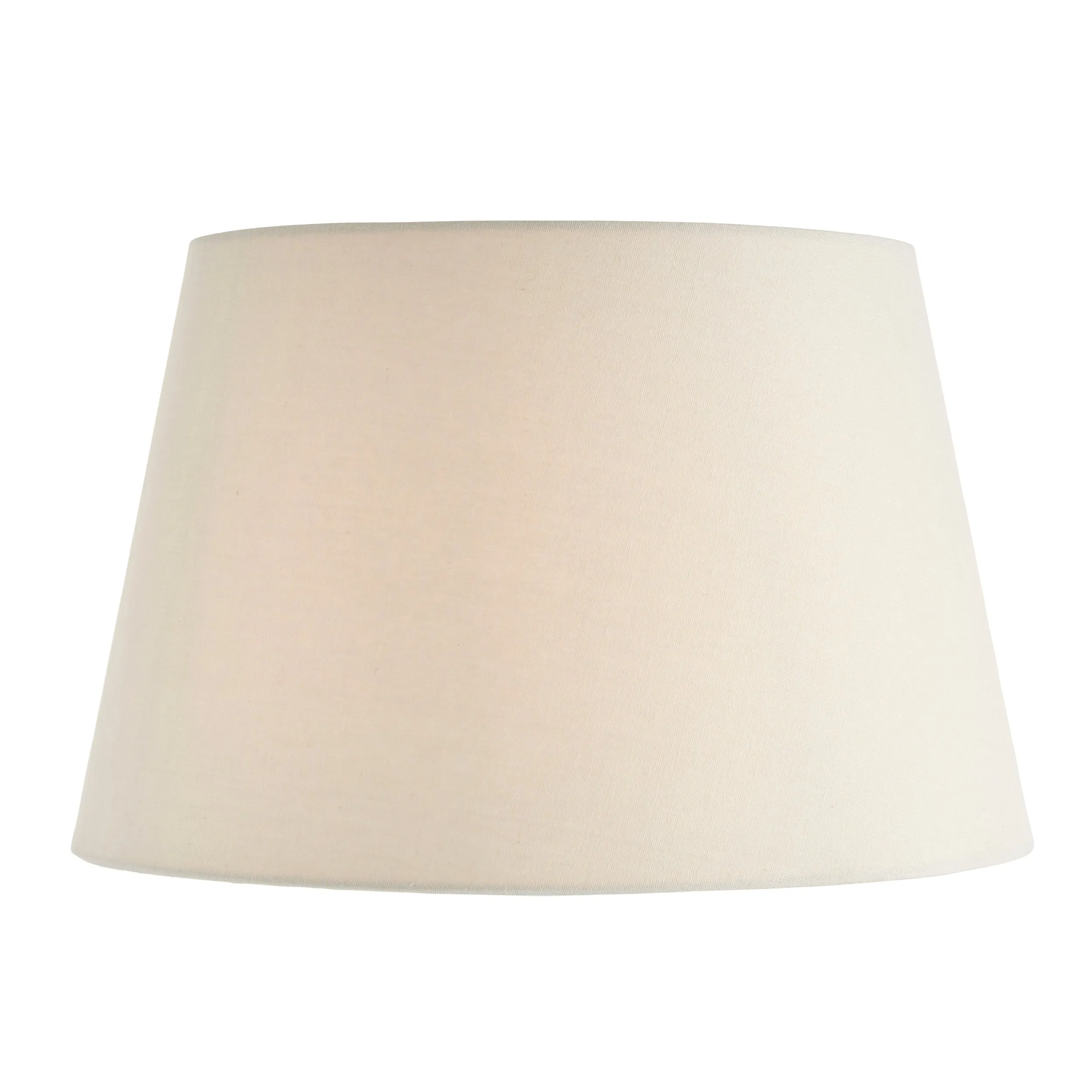 Endon CICI-18IV Cici 1lt Shade Ivory linen mix fabric 60W E27 or B22 GLS (Required)