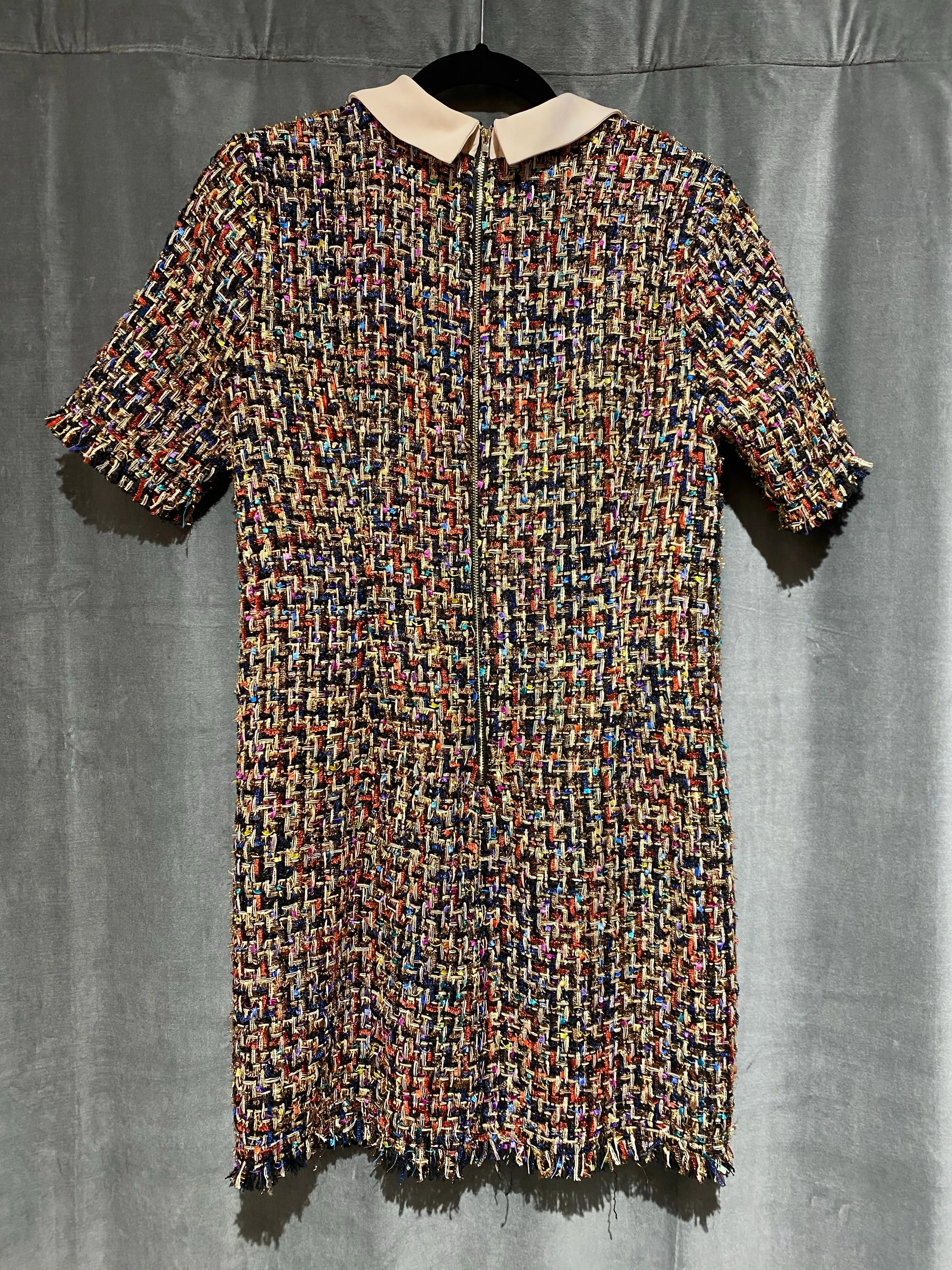 Ever After Short Sleeve Collared Shift Dress