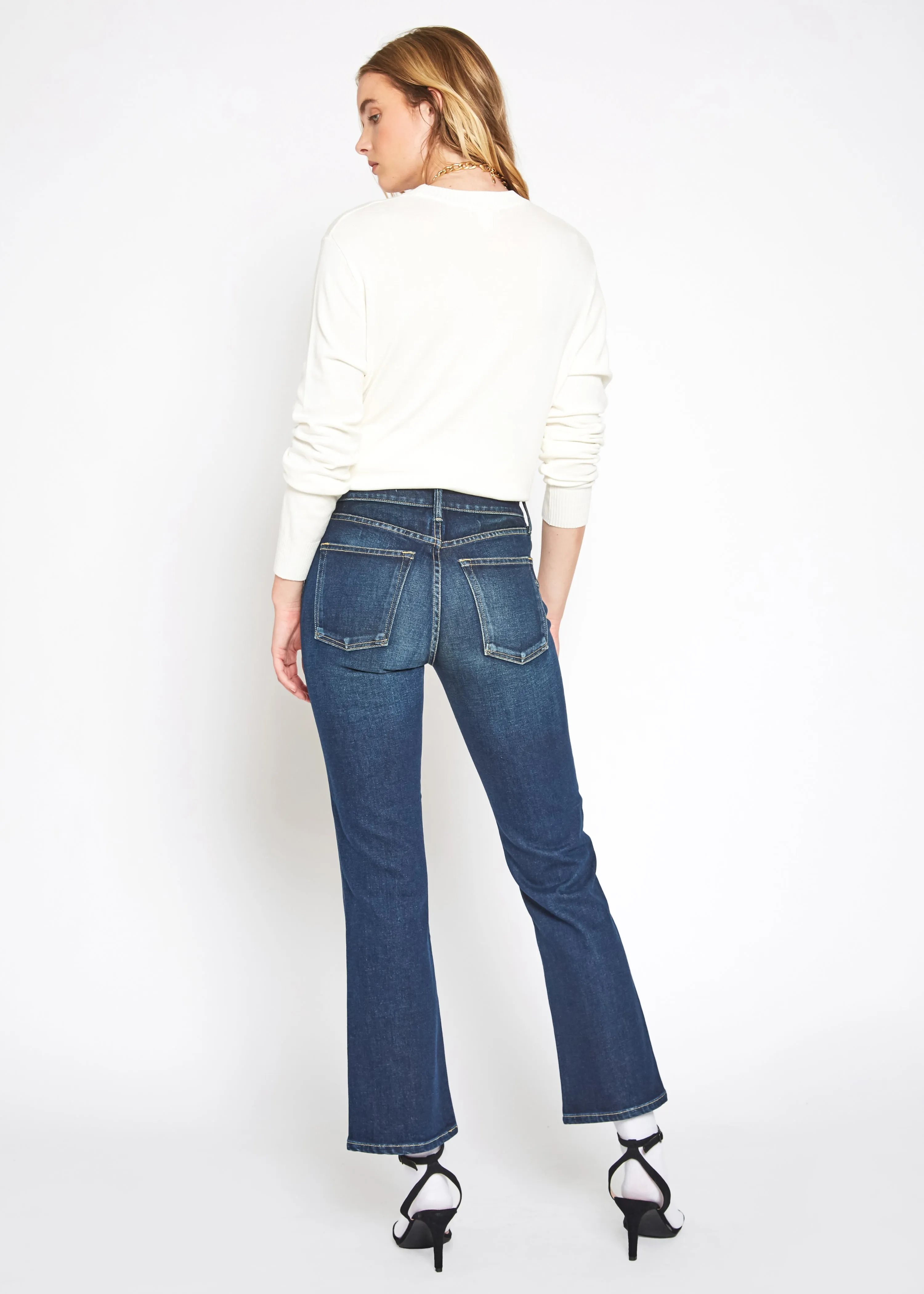 Farrah Mid Rise Kick Flare