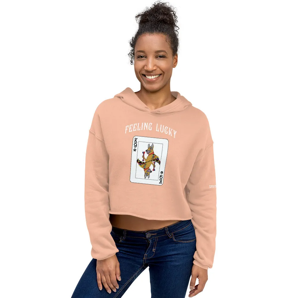 Feeling Lucky Women's Crop Hoodie