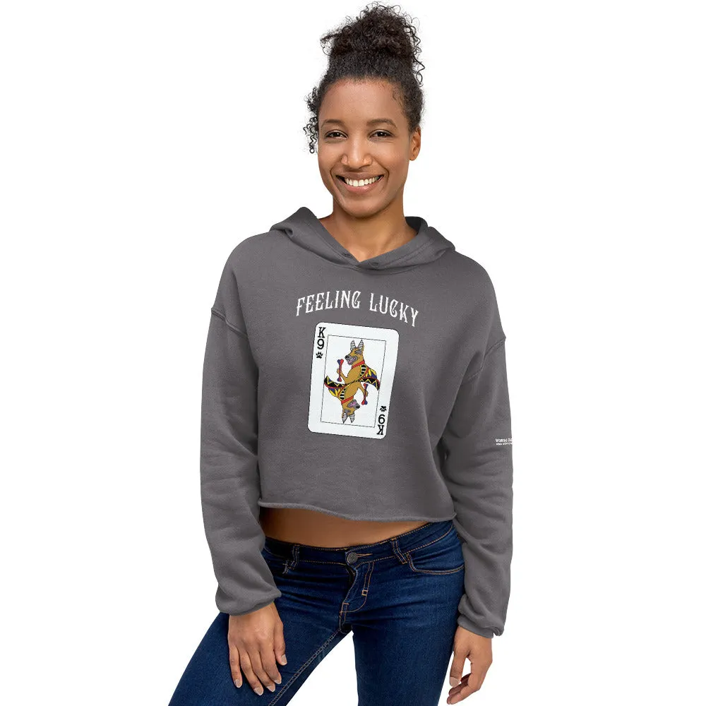 Feeling Lucky Women's Crop Hoodie