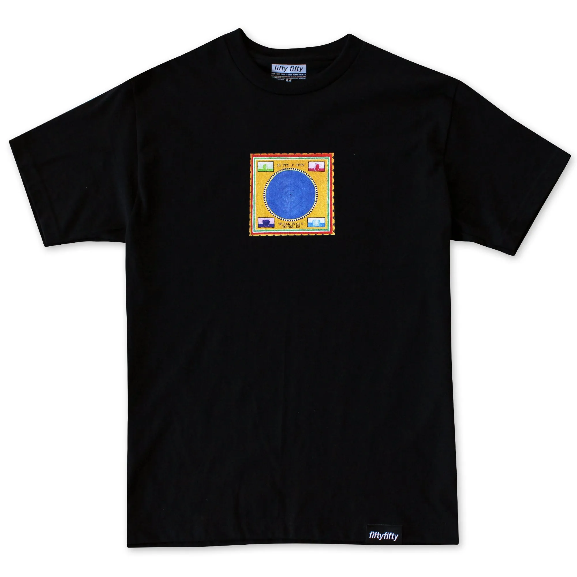 Fifty Fifty Speaking In Tongues T-Shirt Black