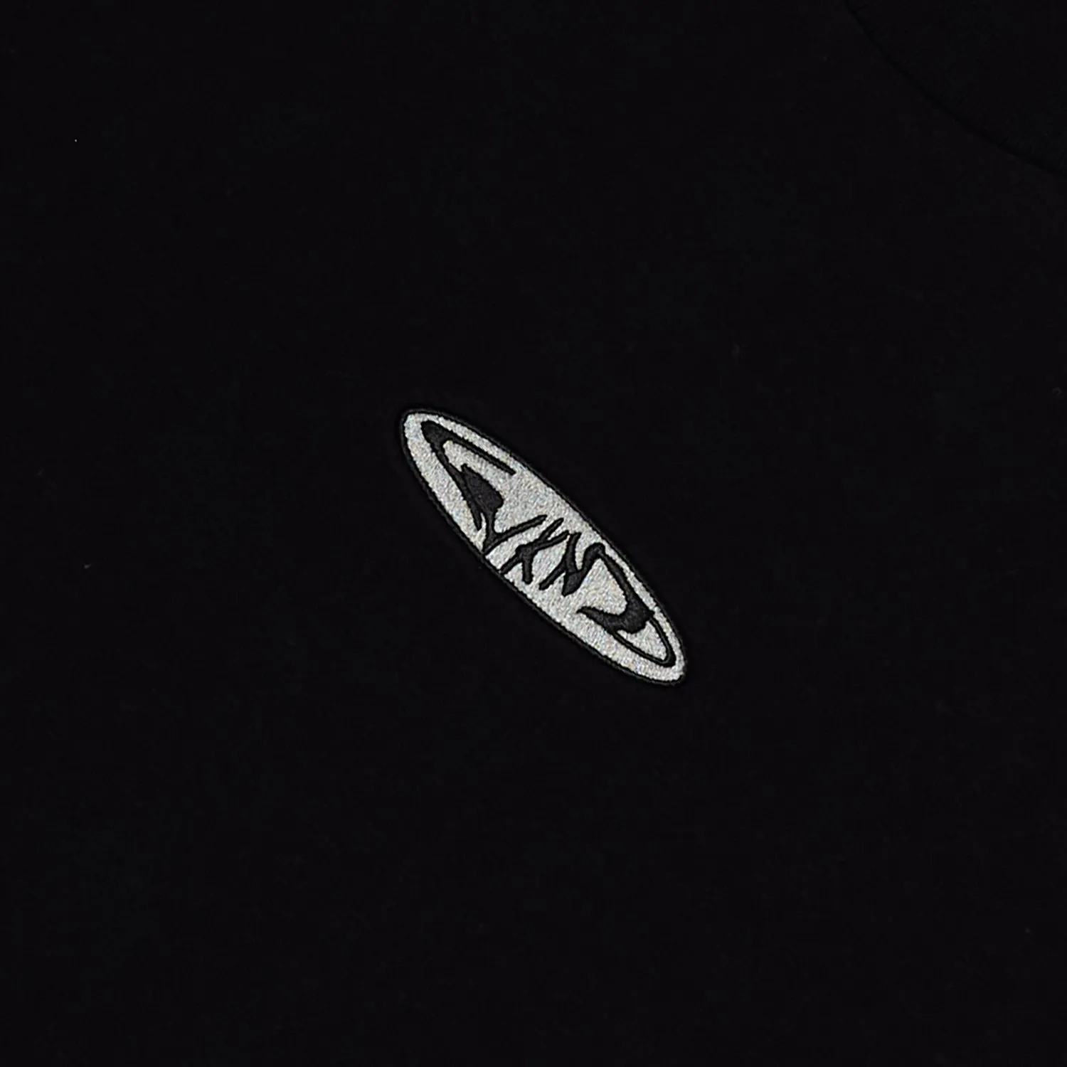 Fishbone Emblem Tee - Black