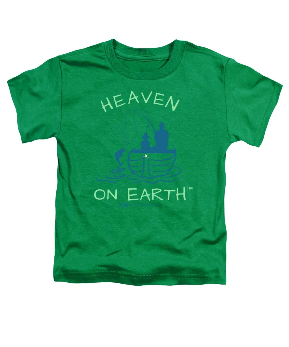 Fishing Heaven On Earth - Toddler T-Shirt