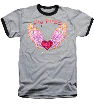 Fly Free - Baseball T-Shirt